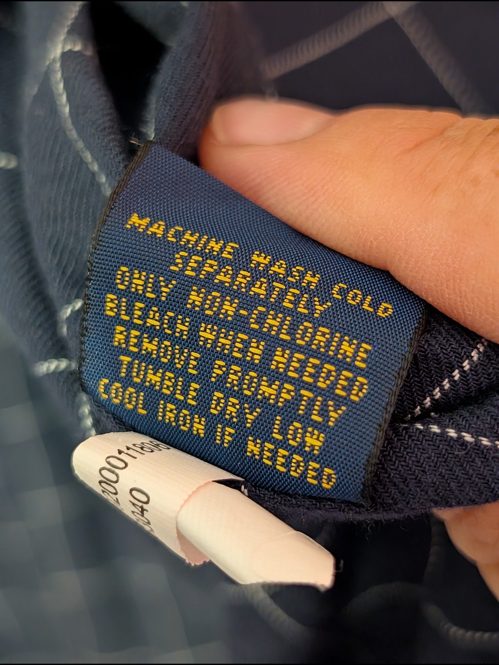 Polo by Ralph Lauren Navy Zip-Up Lightweight Jacket - Picture 10 of 13